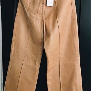 Zara leather pants
